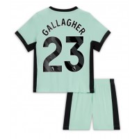 Chelsea Conor Gallagher #23 Tredje Dräkt Barn 2023-24 Kortärmad (+ Korta byxor)